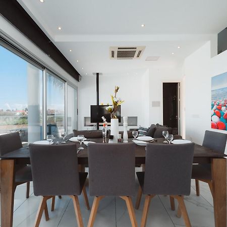 Seaside Luxury Villa Paralímni Kültér fotó
