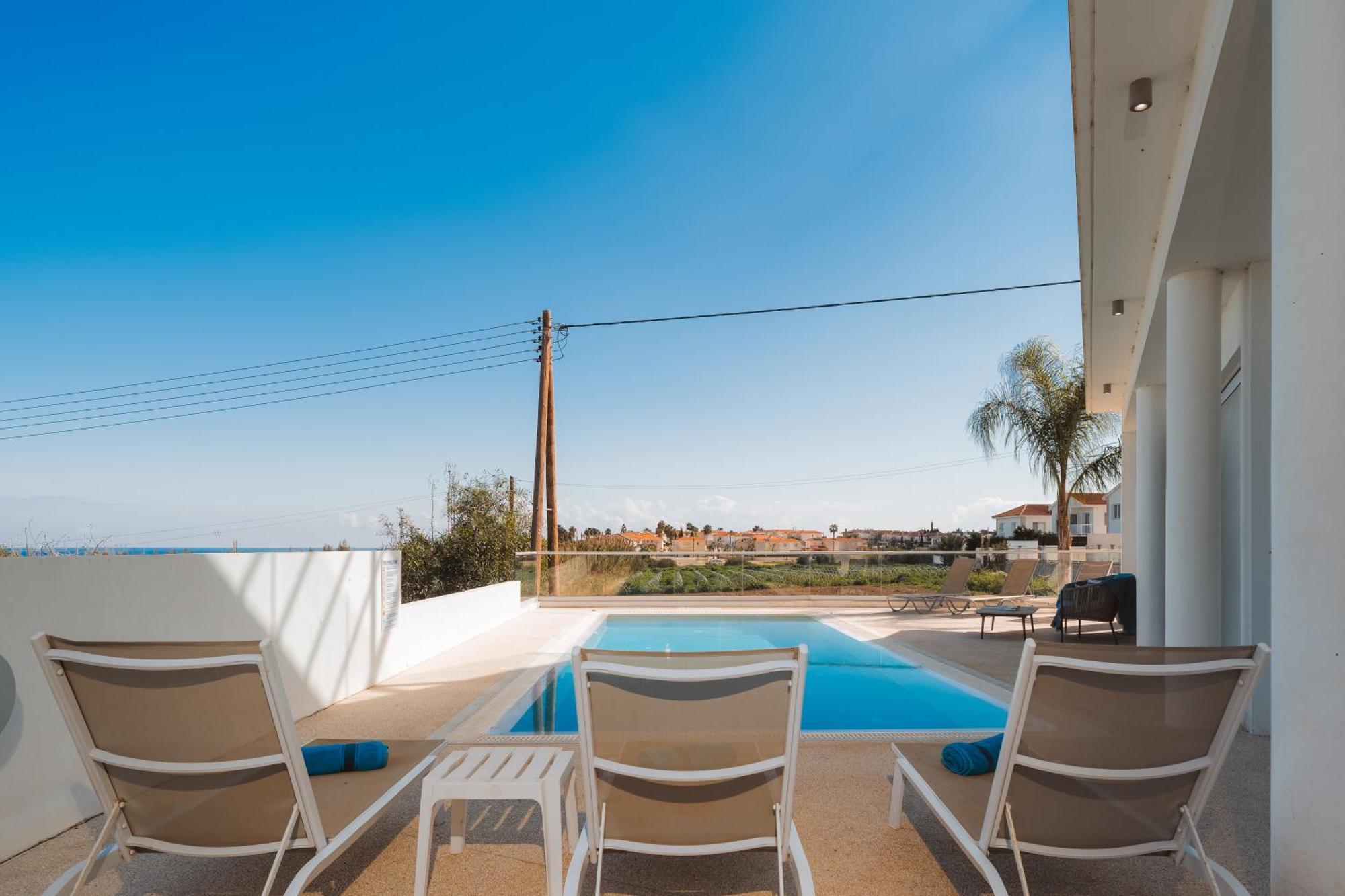 Seaside Luxury Villa Paralímni Kültér fotó