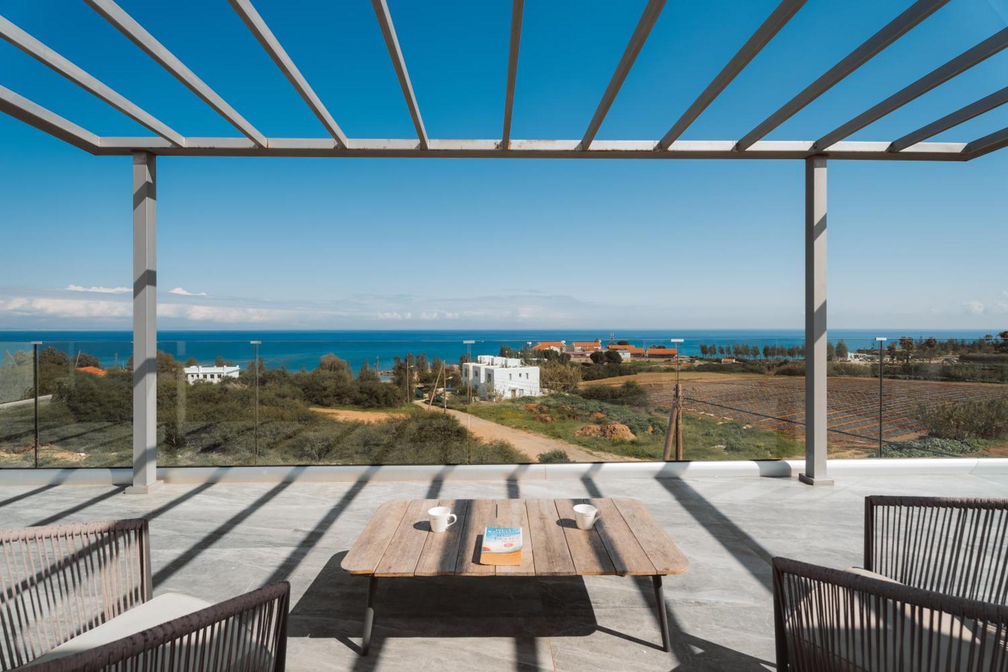 Seaside Luxury Villa Paralímni Kültér fotó