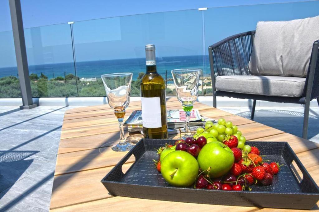 Seaside Luxury Villa Paralímni Kültér fotó